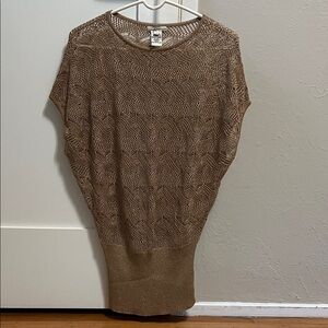 Kenzie Gold Knit Sweater